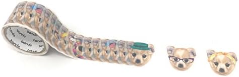 Bande Tape Masking Stickers Classical &amp; Fem Dog Face for Scrapbooking DIY (BDA113)