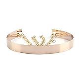Live It Style It Womens Full Metal Waist Mirror Gold Silver Plate Waistband Belt, 2cm