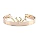 Live It Style It Womens Full Metal Waist Mirror Gold Silver Plate Waistband Belt