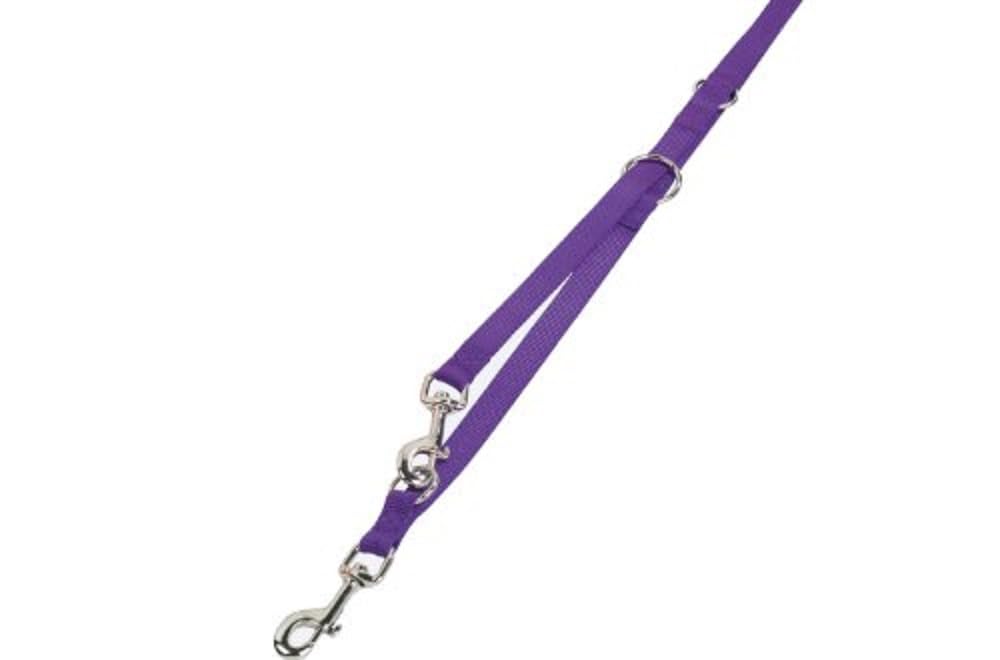 Nobby Training Leash Classic, 200 cm/ 25 mm, Purple