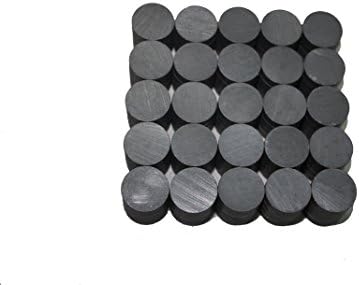 USKYMAG Industrial Ceramic Magnets Diameter 18mm x thickness 5mm for Home, Office, Crafts, Science ---100PCS