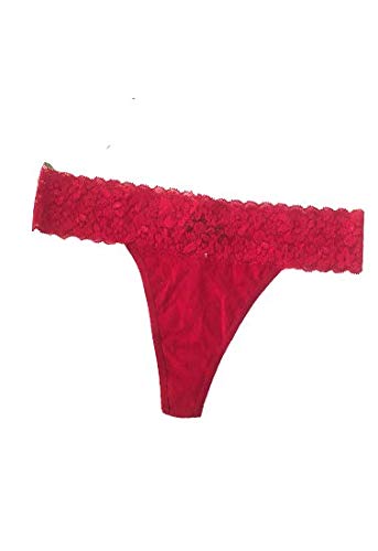 red lace thong