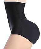 Womens High Waist Butt Lifter Shapewear Tummy Control Padded Hip Enhancer Panties Underwear