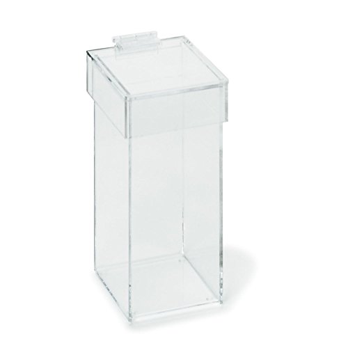 Acrylic Waste Container with Lid