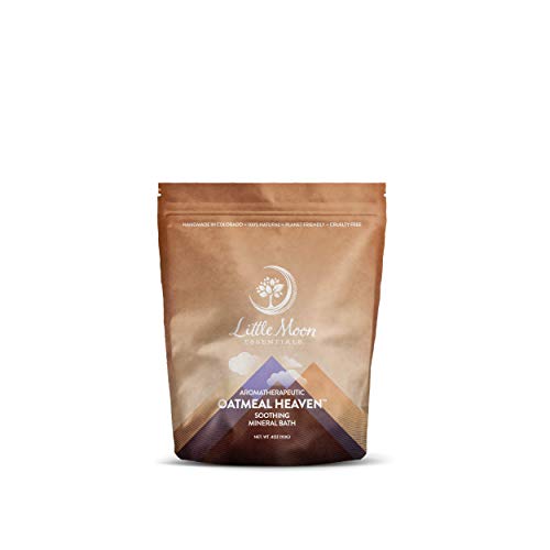 Little Moon Essentials Soothing Mineral Bath Salt, Oatmeal Heaven, 4 oz.