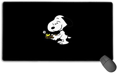 最新版 Snoopy スヌーピー 44 大型 ゲーミングマウスパッド キーボードパッド デスクマット 高級感 水洗い滑り止め 75cm い ラバー素材 防水 おしゃれ Fpsゲーム 耐久性が良 卸売り 40