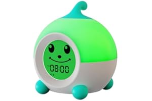 iHoo Ok to Wake Kids Alarm Clock, Toddler Sleep Training Clock with Touch Night Light, Nap Timer for Boys Girls