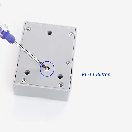 Homello RFID Electronic Cabinet Lock Hidden DIY for Wooden Drawer Cabinet Locker, Easy to Use & Programmable