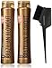 Brazilian Blowout Anti-Frizz Shampoo & Conditioner 12oz Set With Comb and Brush Applicator