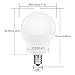 LED Light Bulbs E17 Base 60W Equivalent, JandCase 6W, 600lm, 33000K, Bulbs for Ceiling Fan, Not Dimmable, 2 Pack