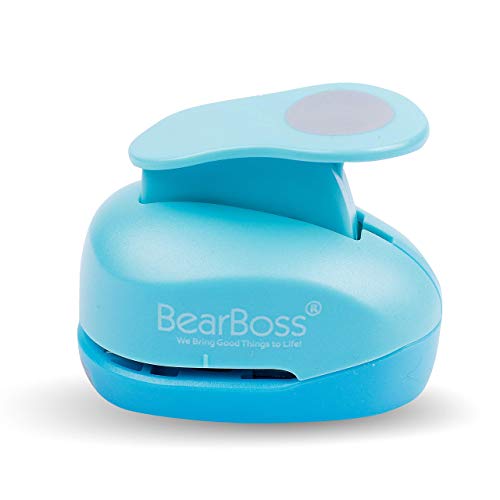 6 Craft Hole Punch Shapes 1 Inch Paper Punches for Crafting Handmade Scrapbooking Punches Mix