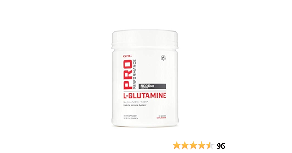 Gnc Pro Performance L Glutamine Unflavored 181 Servings Supports The Immune System Amazon Sg Health Household Personal Care