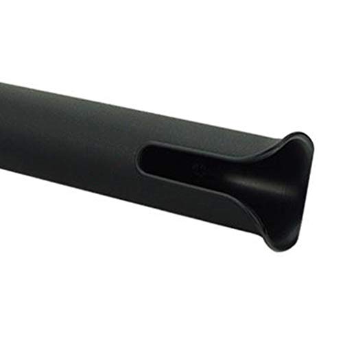 Milageto 2X ABS Selbstklebendes Mastboot 1 Rutenhalter Halterung Organizer Yacht Schwarz – Bild 5