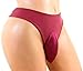 aishani Pouch Panties Men's Lace Bikini Briefs Cheeky Underpants,L Red