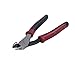 Klein Tools J248-8 Pliers, Made in USA, Diagonal Cutting Pliers with Angled Head, Short Jaws, High-Leverage Design, 8-Inch
