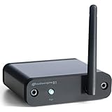Audioengine B1 Bluetooth Music Receiver with 24Bit DAC, aptX-HD Codec, S/PDIF Optical and RCA Coaxial Outputs, 100 feet Range