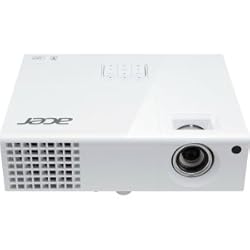Acer P1173 SVGA DLP Projector, 3000 Lumens, 3D, White