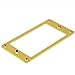 2PCS Gold Flat Electric Guitar Humbucker Pickup Mounting Ring Thicknes 2MM