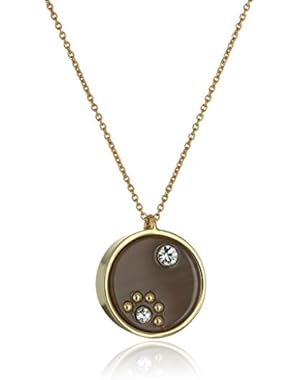 Mini Horn/Multi-Colored Pendant Necklace