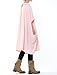 Mordenmiss Women's Doll Collar Casual Sleeveless Top With Big Pockets XL Style 1-Pink