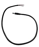 Asicminer DC Power 12V 5.5mm x 2.5mm Barrel Male Plug Connector Pigtail 16AWG (1 Pack)