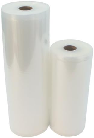 2 Pack One 11" X 50' &amp; One 8" X 50' Vacuum Sealer Rolls Commercial Grade Food Saver Sealer Bags by Lemon Tree Foods