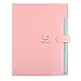 Sooez 4 Packs Expanding File Folder with 32 Labels, 5 Pockets Cute Folders, A4 Letter Size Accordion Folder Paper Organizer for School Home Office