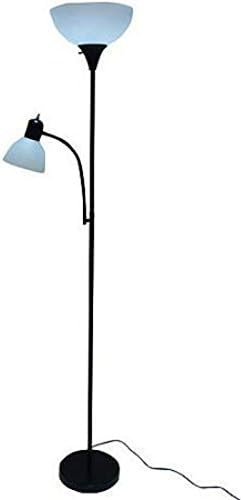 mainstays floor lamp with reading light instructions