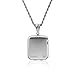 Necklace for Apple Watch with Protective Case By Vobara/Sport Watch/Watch Edition 38mm and 42mm Accessory - Includes Screen Protector and Chain (Replaces iWatch Band) (42mm Silver)