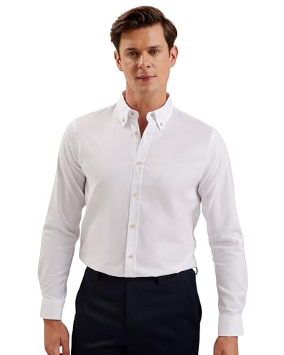 Ted Baker Mens allarde ls Regular Branded Oxford Shirt, lt-Blue, s UK