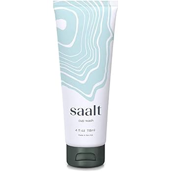 Saalt Menstrual Cup Wash - Made in USA - Premium Formula for Silicone Menstrual Cups (4 oz)
