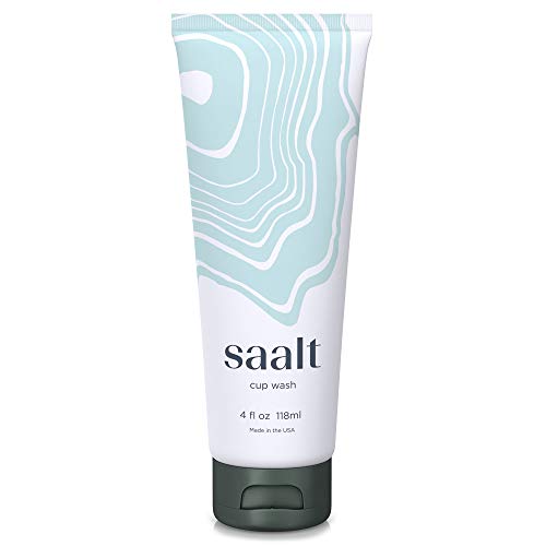 Saalt Menstrual Cup Wash - Made in USA - Premium Formula for Silicone Menstrual Cups (4 oz) (Best Quality Menstrual Cup)