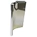 C.R. Laurence Gordon Glass Co. Chrome Tub Enclosure and Sliding Shower Door Pull Handle