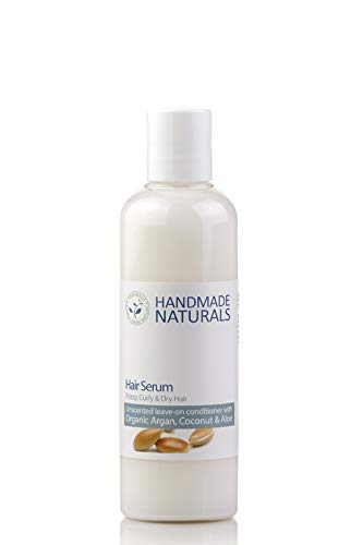 Handmade Naturals Sensitive Leave On Hair Conditioning Serum with organic Argan & Coconut oils
