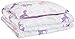 Amazon Basics Soft Easy-Wash Microfiber Kid's 2 Pieces Comforter and Pillow Sham Set, Animal Printed, Twin, Purple Unicorns