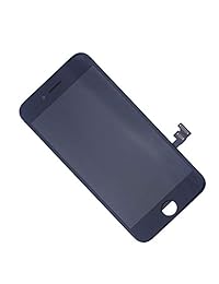 VANYUST   Repuesto de pantalla LCD táctil para iPhone 7 con cámara frontal y auricular compatible con iPhone 7 de 4,7 pulgadas, color negro