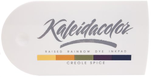 Tsukineko 5-Color Kaleidacolor Dye Inkpad, Creole Spice
