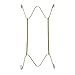 Invisible Wall Plate Hanger, Pack of 5 Tray Display Hanger, 8'' to 16'' Wire Expandable Dish Holders for 7.8