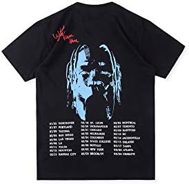 Astroworld Travis Scott Graphics Print Casual Loose Cotton Crewneck T-Shirt for Men/Women