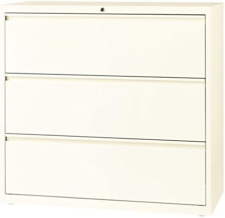 Office Dimensions Lateral File 3 Drawer, 42" Wide, Cloud, Solid