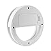 Dealpeak Battery Operated Selfie Ring Light Supplemental Photography Camera Light with 36LEDs for iPhone Android Smartphones & iPads Tablets (White)