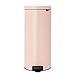 Brabantia Trash Can with Inner Bucket, Clay Pink, 7 Gallon