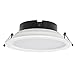 LE 18W Dimmable 6-Inch LED Retrofit Recessed Lighting, 100W Incandescent (36W Fluorescent) Bulb Equivalent, E26 Base, 1100lm, 3000K Warm White, Recessed Ceiling Lights, LED Downlight, Pack of 4 Units