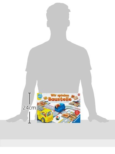 Ravensburger 24726 Wir spielen Baustelle - Bau-und Zuordnungsspiel für die Kleinen - Spiel für Kinder ab 2 Jahren… – Bild 5