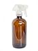 My Oil Gear 16 oz Amber Glass Bottle with Trigger Sprayer for Essential Oils (12-Pack)