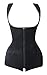 TOPMELON Women's Shapewear Bodysuit Tummy Control Slimming Full Body Shaper (Black, M)