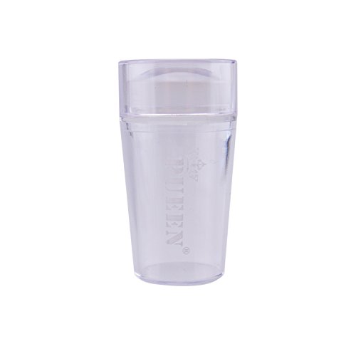 PUEEN Nail Art CLEAR JELLY Transparent Soft Stamper and Scraper Set - Stamping Tools - CLEAR - BH000696