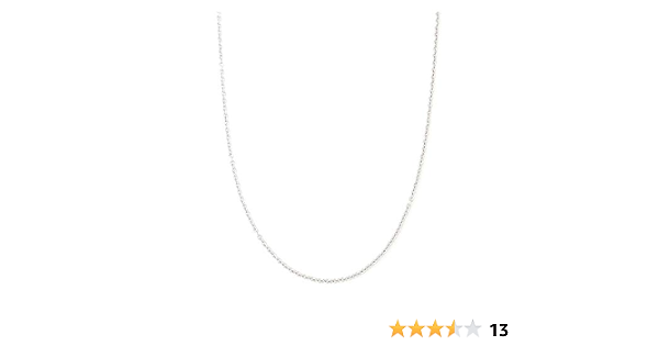 2MM Stainless steel chain necklace 