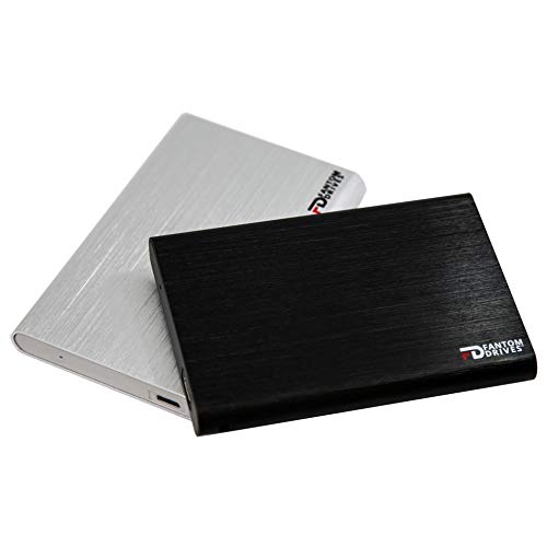 Fantom Drives 2TB Portable SSHD (Solid State Hybrid Drive) USB 3.1
