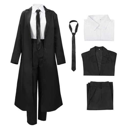 C-ZOFEK Women's US Size Black Jacket Suit Set with Tie Cosplay Costume Uniform Outfit (XXX-Large) at Amazon
